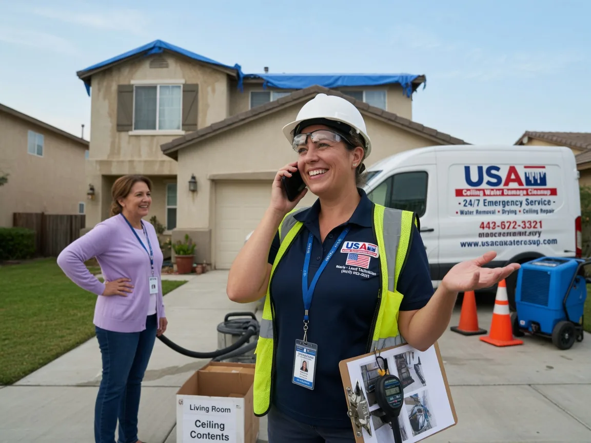 Ceiling Water Damage Restoration Chandlerville, IL FAQs